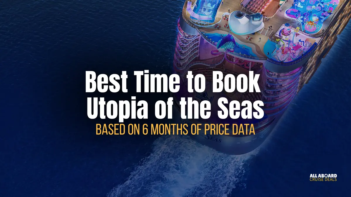 When to Book Utopia of the Seas Based on Price Data